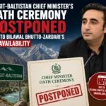 Gilgit-Baltistan Chief Minister Oath Ceremony at the GB Assembly
