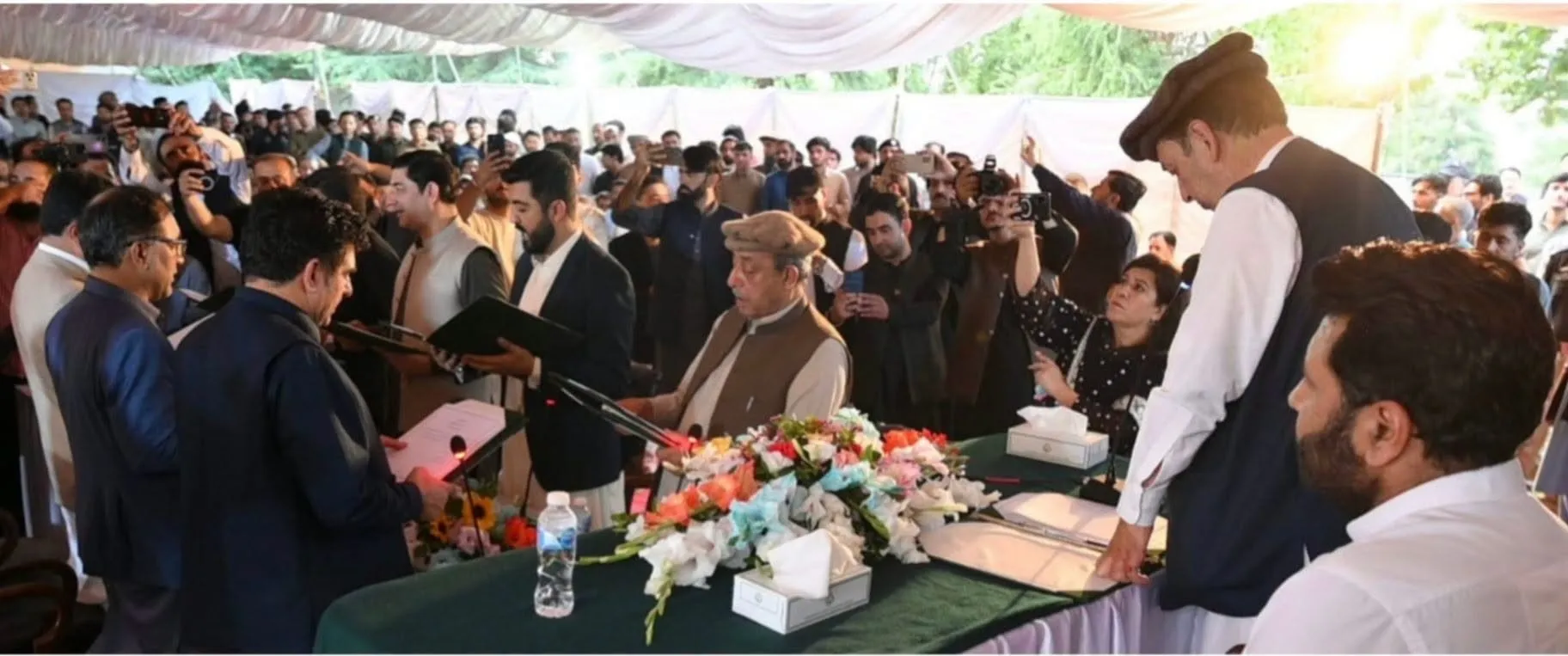 PPP ministers join GB Cabinet in Gilgit