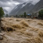 Flood Alter and Monsoon Rain Causes high Floods In GB