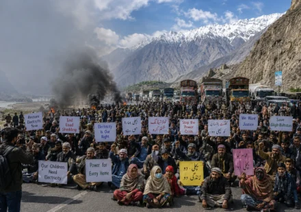 Gilgit-Baltistan power outage protests