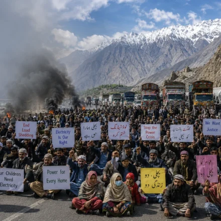Gilgit-Baltistan power outage protests