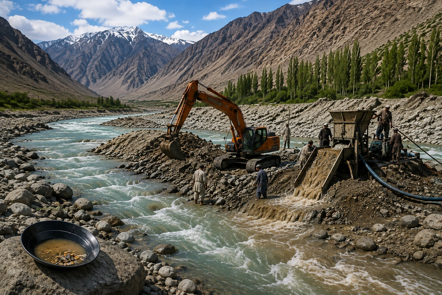 Unregulated Placer Gold Mining Raises Environmental Concerns in Gilgit-Baltistan