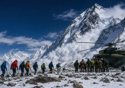 Broad Peak Avalanch Rescue
