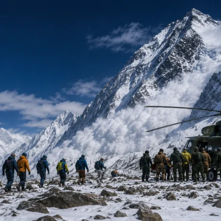 Broad Peak Avalanch Rescue