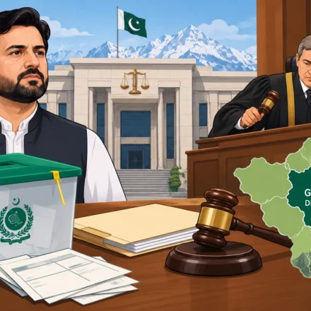 GBA-16 Diamer-II election dispute involving Imam Malik and the Appellate Court