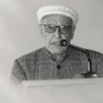 Al-Waiz Wazir Fida Ali Eisar, renowned Ismaili scholar, in a portrait photo